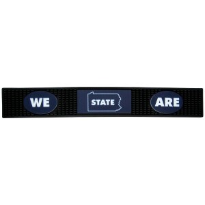 bar mat with navy inserts We Are and Pennsylvania outline with State